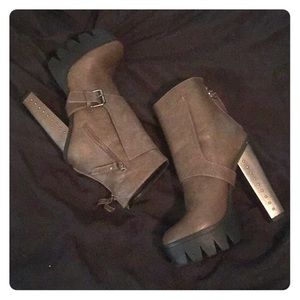 Biker Looking Booties size 7